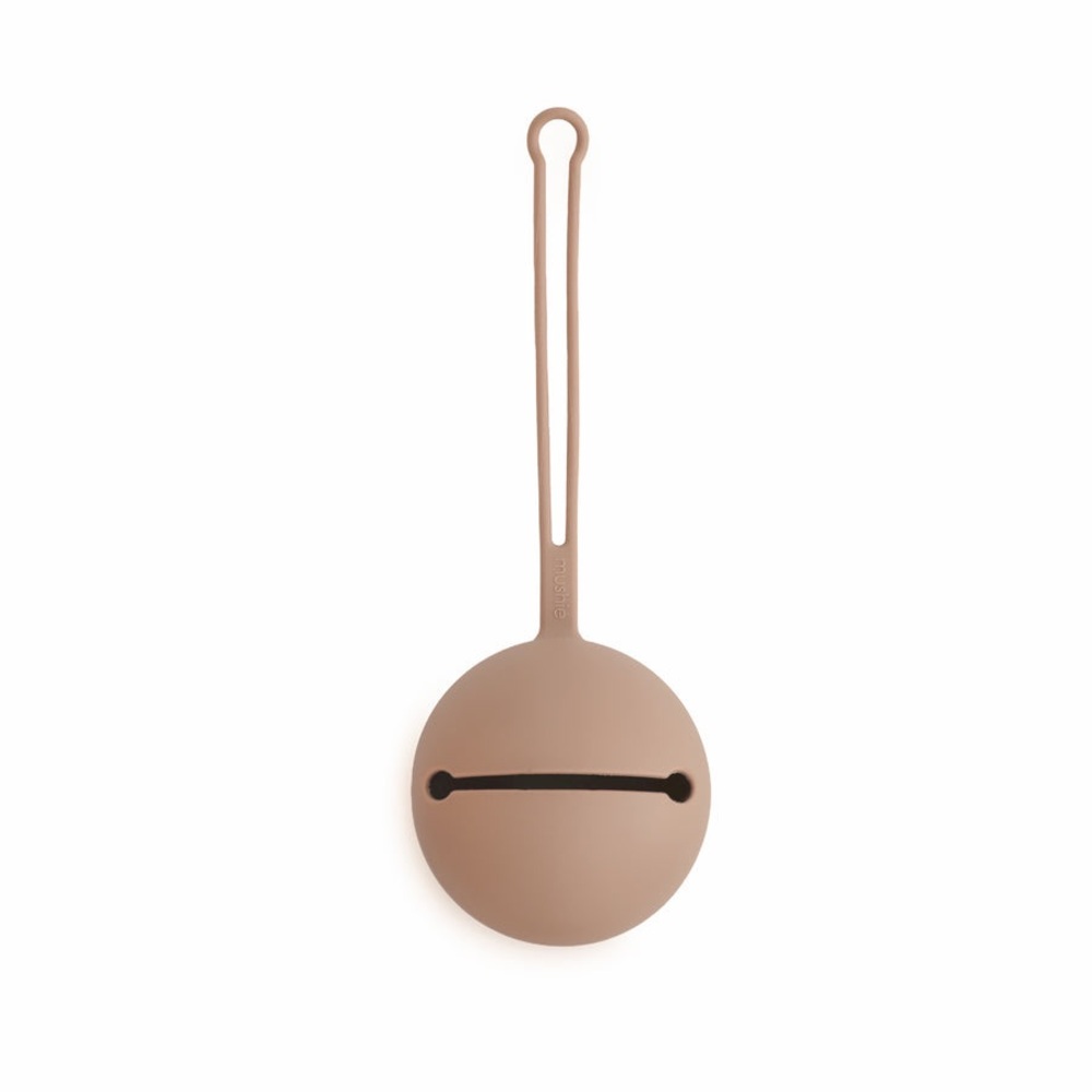 Mushie Silicone Pacifier Case - Natural